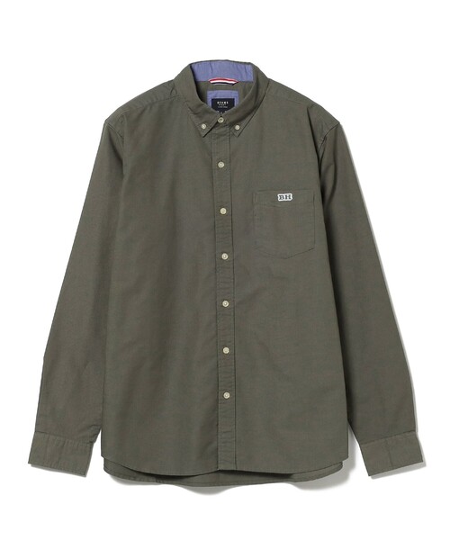 BEAMS HEART(ビームスハート)の「BEAMS HEART / BH刺繍 オックスフォード シャツ(シャツ/ブラウス・メンズ・ネイビー/ホワイト/カーキ・M/S/XL/L)」の16枚目の写真