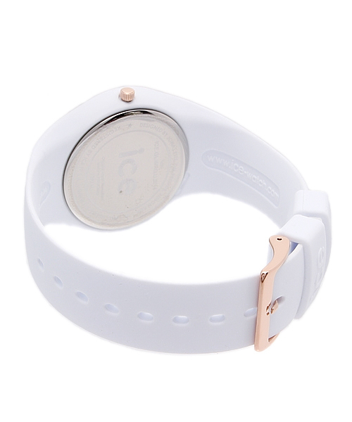 ICE WATCH（アイスウォッチ）の「【大人気アイテム】(ICE WATCH)リストウォッチ （アナログ腕時計・レディース・ホワイト×ゴールド・ONE SIZE）」の4枚目の写真