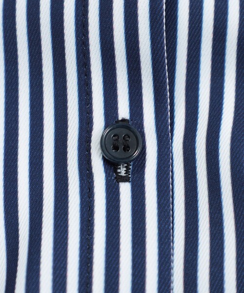CAST:（キャストコロン）の「【NAVY】【1枚着でも羽織りでも】ストライプワンピース（ワンピース・レディース・ブルー系その他7・S/M）」の10枚目の写真