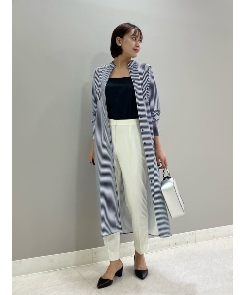 CAST:（キャストコロン）の「【NAVY】【1枚着でも羽織りでも】ストライプワンピース（ワンピース・レディース・ブルー系その他7・S/M）」の15枚目の写真