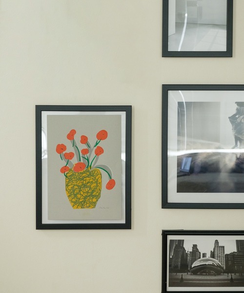 マニュモビールズ】 RISOPOS まちだ美穂 フラワーポスター 3枚セット