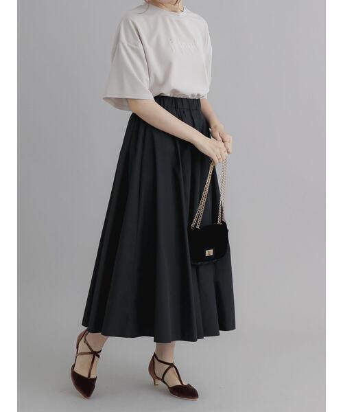 Te chichi（テチチ）の「ギャザーフレアスカート（スカート・レディース・ブラック/グレー/グリーン・F）」の19枚目の写真