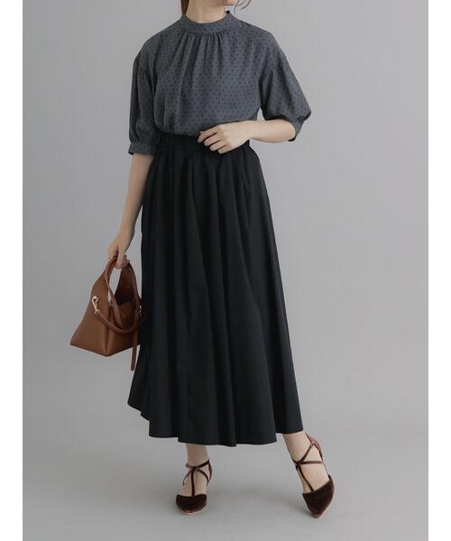 Te chichi（テチチ）の「ギャザーフレアスカート（スカート・レディース・ブラック/グレー/グリーン・F）」の18枚目の写真
