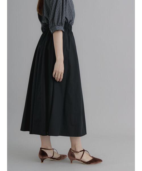 Te chichi（テチチ）の「ギャザーフレアスカート（スカート・レディース・ブラック/グレー/グリーン・F）」の16枚目の写真