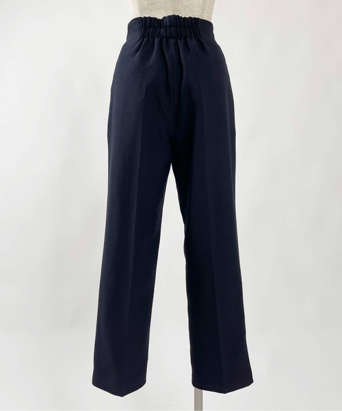 PICCIN(ピッチン)の「【セットアップ可能】ハイウエストセンタープレスパンツ(その他パンツ・レディース・アイボリー/ブラウン/ネイビー・M/S)」の22枚目の写真