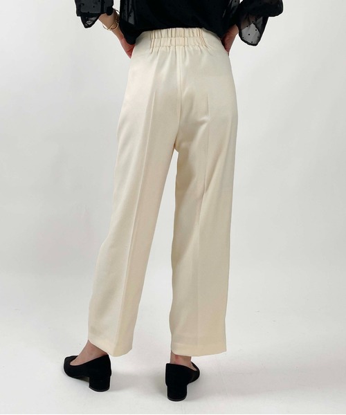 PICCIN(ピッチン)の「【セットアップ可能】ハイウエストセンタープレスパンツ(その他パンツ・レディース・アイボリー/ブラウン/ネイビー・M/S)」の6枚目の写真