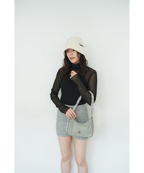 THEATRE PRODUCTS（シアタープロダクツ）の「ナイロンジップバッグ　“MAAS”（トートバッグ・レディース・ブラック/グレー/アイボリー・FREE）」の21枚目の写真