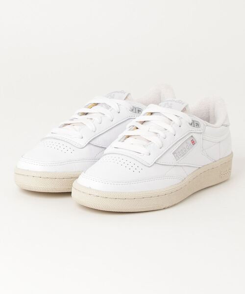 Reebok(リーボック)の「CLUB C 85 VINTAGE 100033001(スニーカー・メンズ・ホワイト・26.0cm/27.0cm/22.5cm/30.0cm/23.5cm/26.5cm/28.0cm/27.5cm/28.5cm/24.0cm/23.0cm/25.0cm/24.5cm/25.5cm/29.0cm)」の8枚目の写真