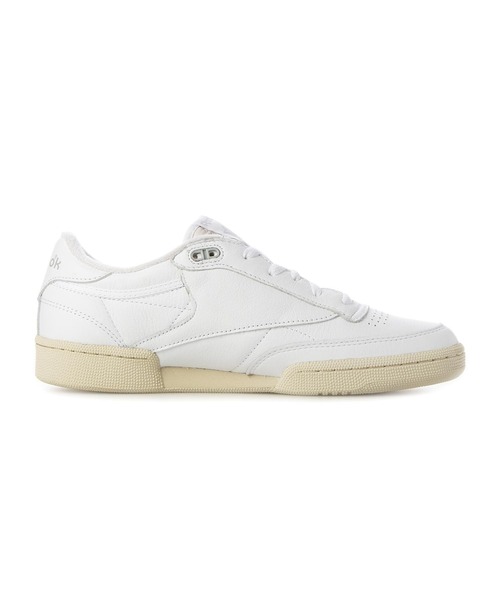 Reebok(リーボック)の「CLUB C 85 VINTAGE 100033001(スニーカー・メンズ・ホワイト・26.0cm/27.0cm/22.5cm/30.0cm/23.5cm/26.5cm/28.0cm/27.5cm/28.5cm/24.0cm/23.0cm/25.0cm/24.5cm/25.5cm/29.0cm)」の2枚目の写真
