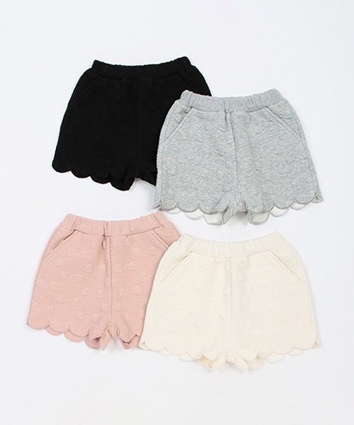 petit main（プティマイン）の「リボンキルトショートパンツ（その他パンツ・キッズ・ライトピンク/アイボリー/ブラック/トップグレー・130cm/120cm/80ｃｍ/90cm/100cm/110cm）」の14枚目の写真