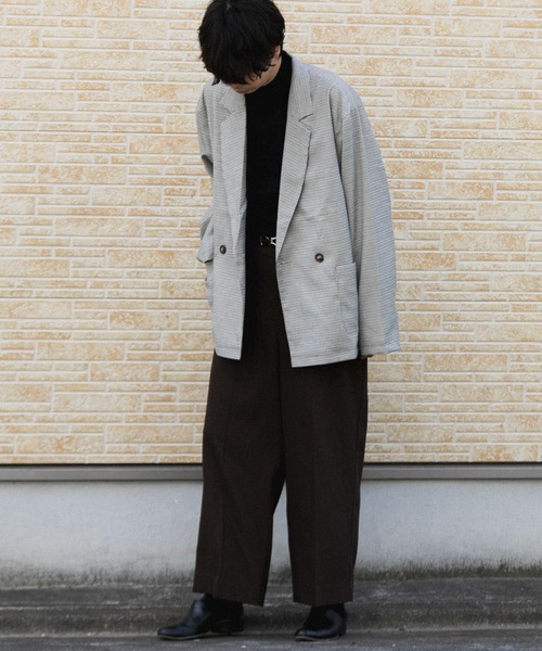 SENSE OF PLACE by URBAN RESEARCH(センスオブプレイスバイアーバンリサーチ)の「チェックダブルルーズジャケット(その他アウター・メンズ・その他1・MEDIUM/LARGE)」の2枚目の写真