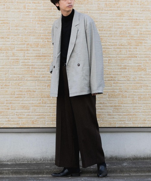 SENSE OF PLACE by URBAN RESEARCH(センスオブプレイスバイアーバンリサーチ)の「チェックダブルルーズジャケット(その他アウター・メンズ・その他1・MEDIUM/LARGE)」の3枚目の写真