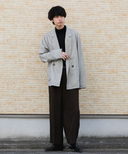 SENSE OF PLACE by URBAN RESEARCH(センスオブプレイスバイアーバンリサーチ)の「チェックダブルルーズジャケット(その他アウター・メンズ・その他1・MEDIUM/LARGE)」の6枚目の写真