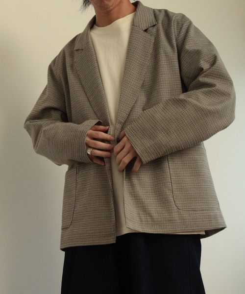 SENSE OF PLACE by URBAN RESEARCH(センスオブプレイスバイアーバンリサーチ)の「チェックダブルルーズジャケット(その他アウター・メンズ・その他1・MEDIUM/LARGE)」の9枚目の写真