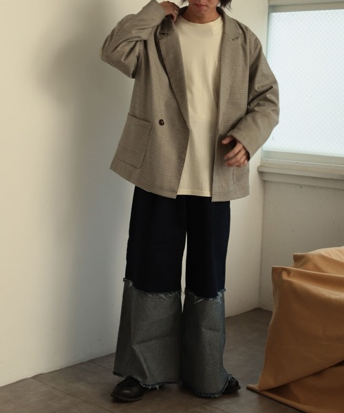 SENSE OF PLACE by URBAN RESEARCH(センスオブプレイスバイアーバンリサーチ)の「チェックダブルルーズジャケット(その他アウター・メンズ・その他1・MEDIUM/LARGE)」の13枚目の写真