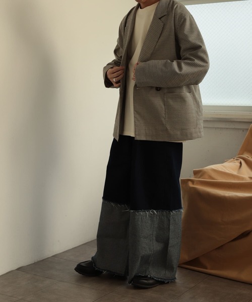 SENSE OF PLACE by URBAN RESEARCH(センスオブプレイスバイアーバンリサーチ)の「チェックダブルルーズジャケット(その他アウター・メンズ・その他1・MEDIUM/LARGE)」の14枚目の写真