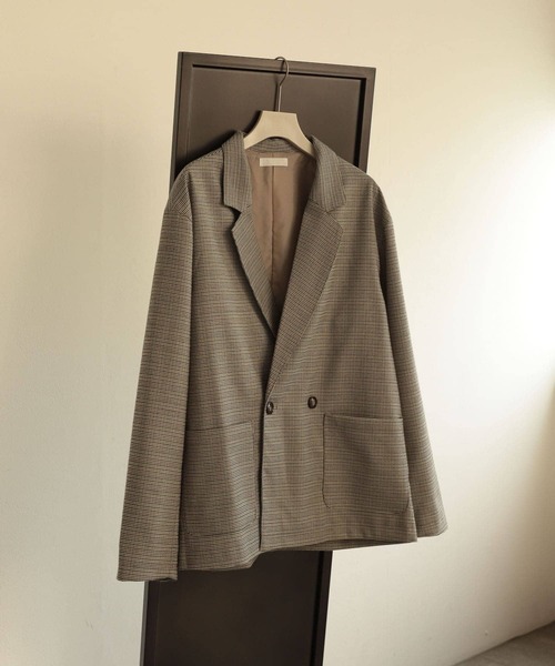 SENSE OF PLACE by URBAN RESEARCH(センスオブプレイスバイアーバンリサーチ)の「チェックダブルルーズジャケット(その他アウター・メンズ・その他1・MEDIUM/LARGE)」の16枚目の写真