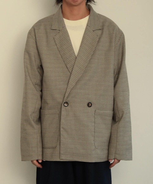 SENSE OF PLACE by URBAN RESEARCH(センスオブプレイスバイアーバンリサーチ)の「チェックダブルルーズジャケット(その他アウター・メンズ・その他1・MEDIUM/LARGE)」の17枚目の写真