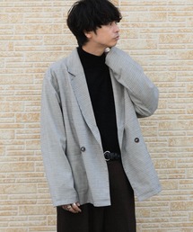SENSE OF PLACE by URBAN RESEARCH | チェックダブルルーズジャケット(その他アウター)