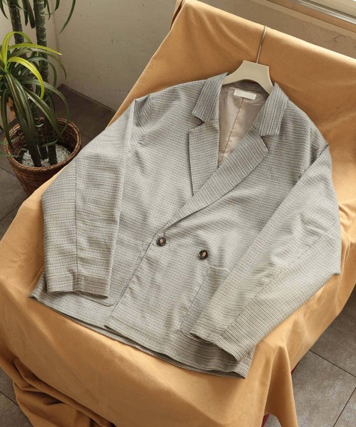 SENSE OF PLACE by URBAN RESEARCH(センスオブプレイスバイアーバンリサーチ)の「チェックダブルルーズジャケット(その他アウター・メンズ・その他1・MEDIUM/LARGE)」の22枚目の写真