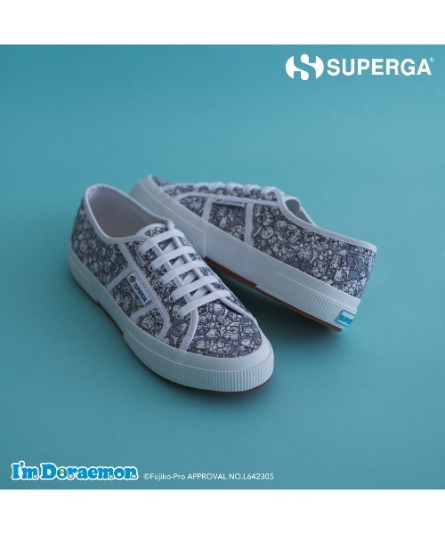 SUPERGA（スペルガ）の「【 SUPERGA / スペルガ 】 【 アイムドラえもん 】 2750 -I’m Doraemon / 2725 -I’m Doraemon（スニーカー・レディース・ホワイト/ブラック・40/38/39/36/37/35）」の4枚目の写真