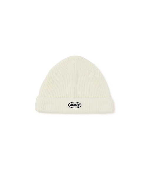 87mm（87mm）の「【UNISEX】Mmlg／CLUBニットCAP 2977160（ニットキャップ/ビーニー・レディース・ネイビー/ブラック/ピンク/アイボリー/ブラウン・FREE）」の13枚目の写真