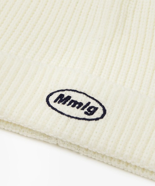 87mm（87mm）の「【UNISEX】Mmlg／CLUBニットCAP 2977160（ニットキャップ/ビーニー・レディース・ネイビー/ブラック/ピンク/アイボリー/ブラウン・FREE）」の15枚目の写真