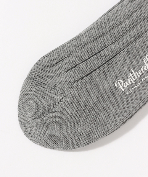 Pantherella(パンセレラ)の「PANTHERELLA / パンセレラ Solid 53905(ソックス/靴下・メンズ・グレー/オレンジ/アイボリー/カーキ・FREE)」の5枚目の写真