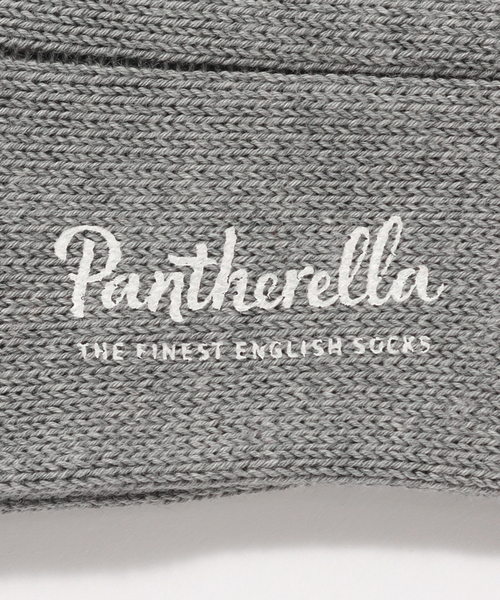 Pantherella(パンセレラ)の「PANTHERELLA / パンセレラ Solid 53905(ソックス/靴下・メンズ・グレー/オレンジ/アイボリー/カーキ・FREE)」の6枚目の写真