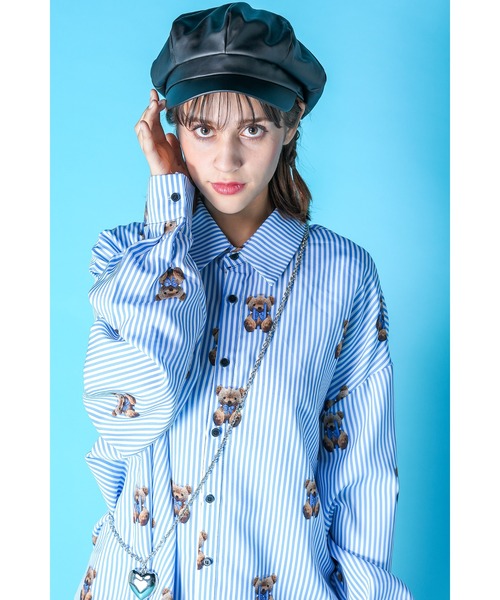 ankoROCK(アンコロック)の「an meets zakka レザーキャスケット(キャスケット・レディース・A・ONE SIZE)」の13枚目の写真