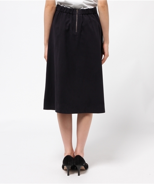 NATURAL BEAUTY BASIC（ナチュラルビューティーベーシック）の「【JJ 11月号掲載】フェイクスエードスカート（スカート・レディース・ダークベージュ/ネイビー・SMALL/MEDIUM/X-SMALL）」の9枚目の写真