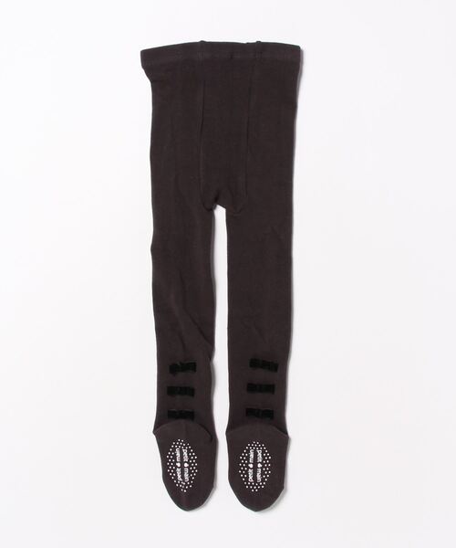 petit main（プティマイン）の「プチリボンタイツ（ソックス/靴下・キッズ・ライトグレー/エンジ/チャコール/アイボリー・120cm/110cm/100cm/130cm/90cm）」の13枚目の写真