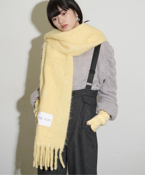 ☆人気☆【BOHEMIAN SEOUL】☆JACQUARD KNIT MUFFLE.R