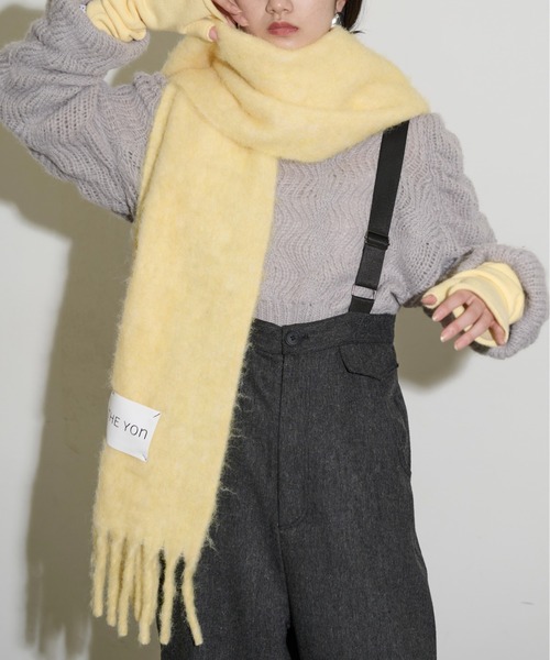 新品ドゥーズィエム クラス Mohair Mix Big Stole マフラー Attivo マフラー カシミヤマフラー レディース かわいい