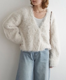 notch. | リバジャガードフェザーカーディガン(カーディガン/ボレロ)