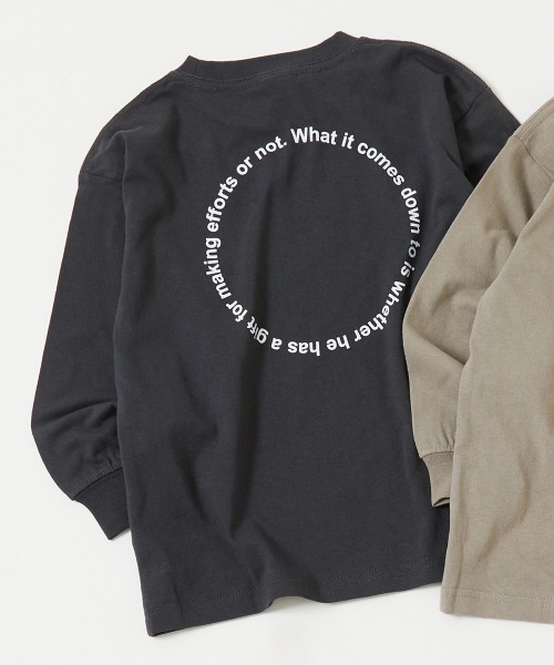 devirock(デビロック)の「デビラボ BIGシルエット プリント袖リブ 長袖Tシャツ(Tシャツ/カットソー・キッズ・その他7/その他3/その他8/その他12/その他11/その他1/その他16/その他15/その他2/その他9/その他4/その他5/その他6/その他10/その他14/その他13・140cm/110cm/100cm/130cm/150cm/90cm/80cm/160cm/120cm)」の9枚目の写真