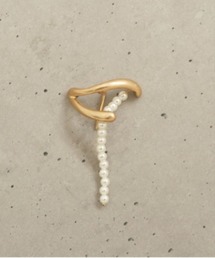 GOLDY（ゴールディ）の「【GOLDY】メタル ライン ハング パール ヘアカフ / 6230602（ヘアゴム）」