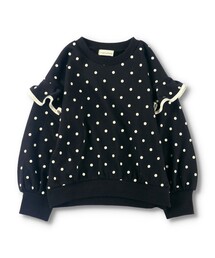 BRANSHES | TCミニ裏毛袖フリルトレーナー(スウェット)