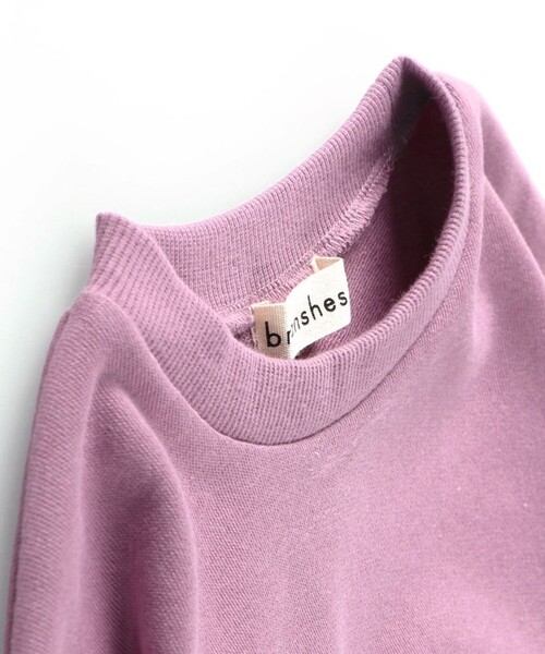 BRANSHES（ブランシェス）の「TCミニ裏毛袖フリルトレーナー（スウェット・キッズ・ブラック/ピンク/アイボリー・130/140/110/100/120/90/150）」の20枚目の写真
