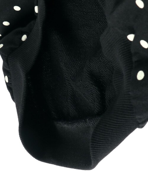 BRANSHES（ブランシェス）の「TCミニ裏毛袖フリルトレーナー（スウェット・キッズ・ブラック/ピンク/アイボリー・130/140/110/100/120/90/150）」の4枚目の写真