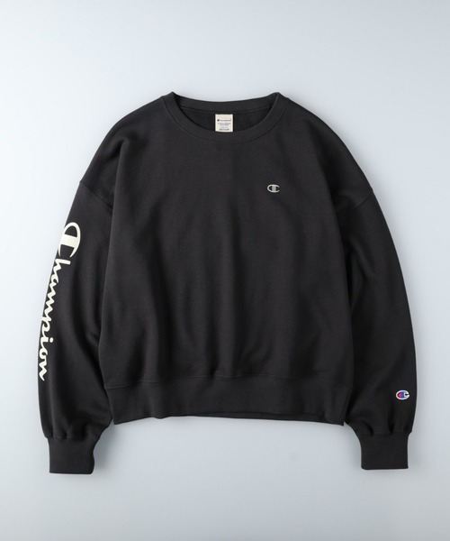 Champion（チャンピオン）の「【Champion】袖ロゴプリントスウェット 