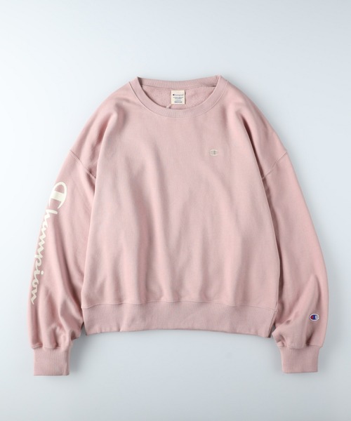 Champion（チャンピオン）の「【Champion】袖ロゴプリントスウェット 