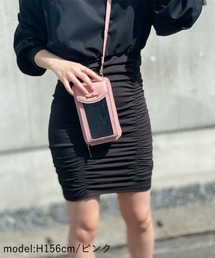 SEU（エスイーユー）の「スマホポーチミニショルダーバッグ スマホポシェット（ショルダーバッグ）」