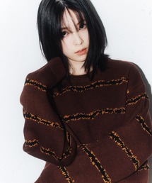 PATTERN KNIT SWEATER