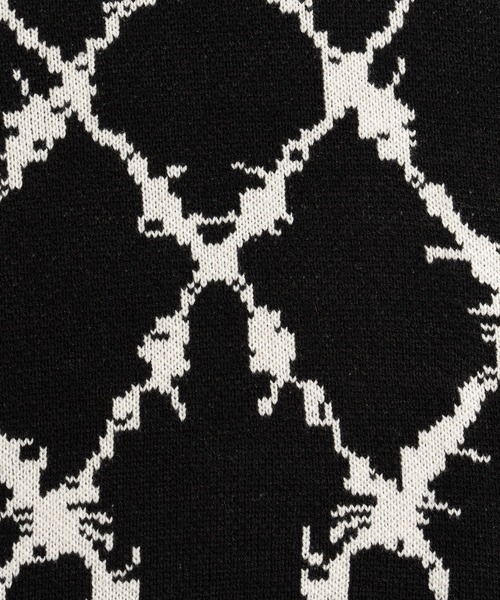 FTW(エフティダブリュー)の「PATTERN KNIT SWEATER(ニット/セーター・メンズ・ブラック/ブラック系その他/ブラウン・LARGE/MEDIUM)」の17枚目の写真