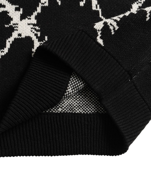 FTW(エフティダブリュー)の「PATTERN KNIT SWEATER(ニット/セーター・メンズ・ブラック/ブラック系その他/ブラウン・LARGE/MEDIUM)」の19枚目の写真