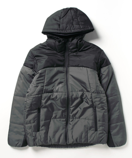 STYLEBLOCK（スタイルブロック）の「デュスポ中綿切替ブルゾン（ダウンジャケット/コート・メンズ・レッド/カーキ/ネイビー/ベージュ/チャコール/イエロー・M/L）」の17枚目の写真