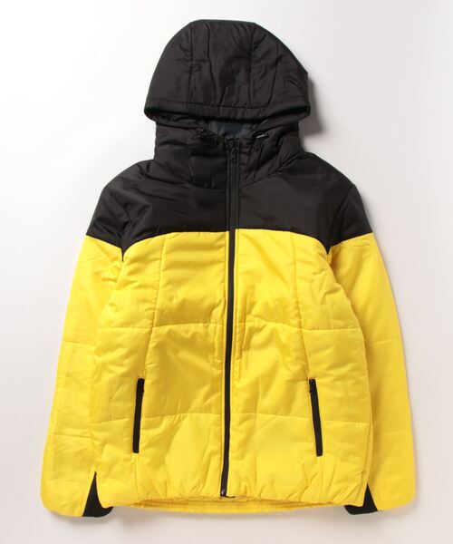 STYLEBLOCK（スタイルブロック）の「デュスポ中綿切替ブルゾン（ダウンジャケット/コート・メンズ・レッド/カーキ/ネイビー/ベージュ/チャコール/イエロー・M/L）」の12枚目の写真