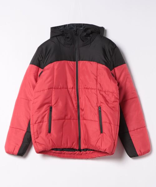 STYLEBLOCK（スタイルブロック）の「デュスポ中綿切替ブルゾン（ダウンジャケット/コート・メンズ・レッド/カーキ/ネイビー/ベージュ/チャコール/イエロー・M/L）」の13枚目の写真