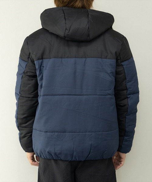 STYLEBLOCK（スタイルブロック）の「デュスポ中綿切替ブルゾン（ダウンジャケット/コート・メンズ・レッド/カーキ/ネイビー/ベージュ/チャコール/イエロー・M/L）」の15枚目の写真